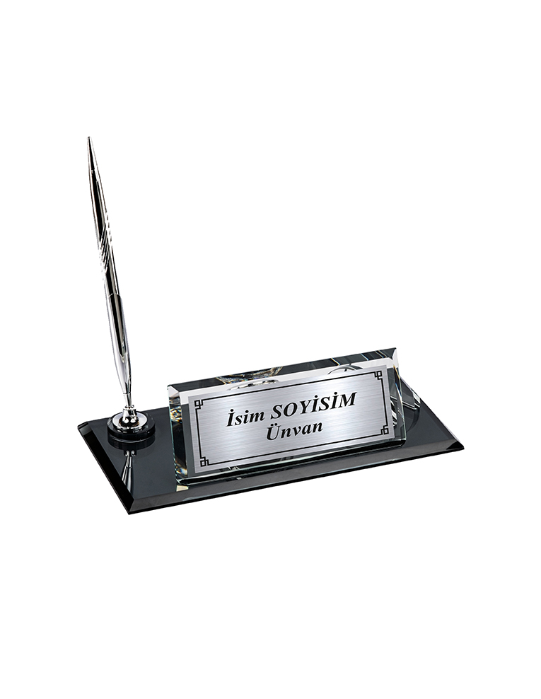 Ankara Kristal Masa İsimliği RM532