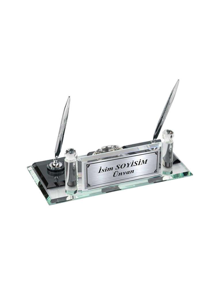 Karabük Kristal Masa İsimliği RM519