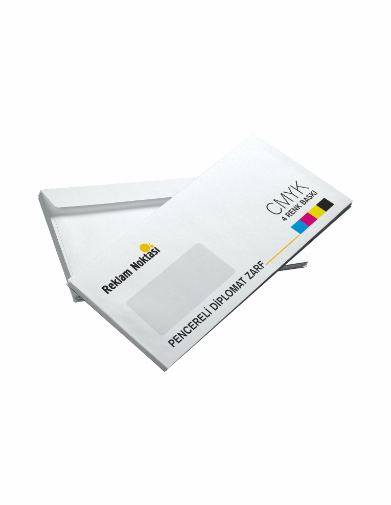 Diplomat Zarf Renkli Baskı