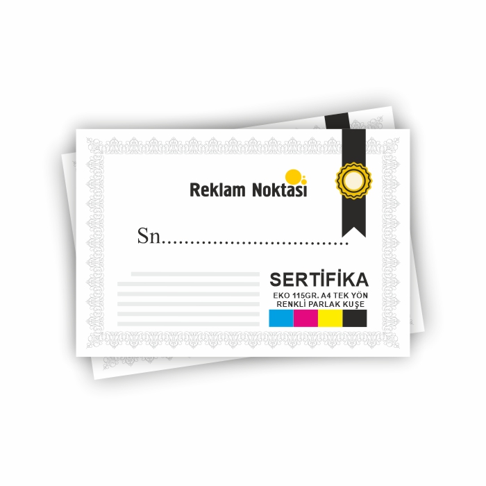 SERTİFİKA