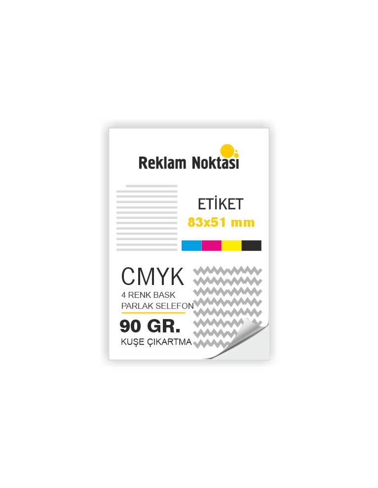 Standart Boy Etiket 83x51mm