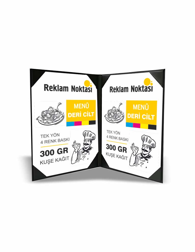 VIP Deri Ciltli Menü