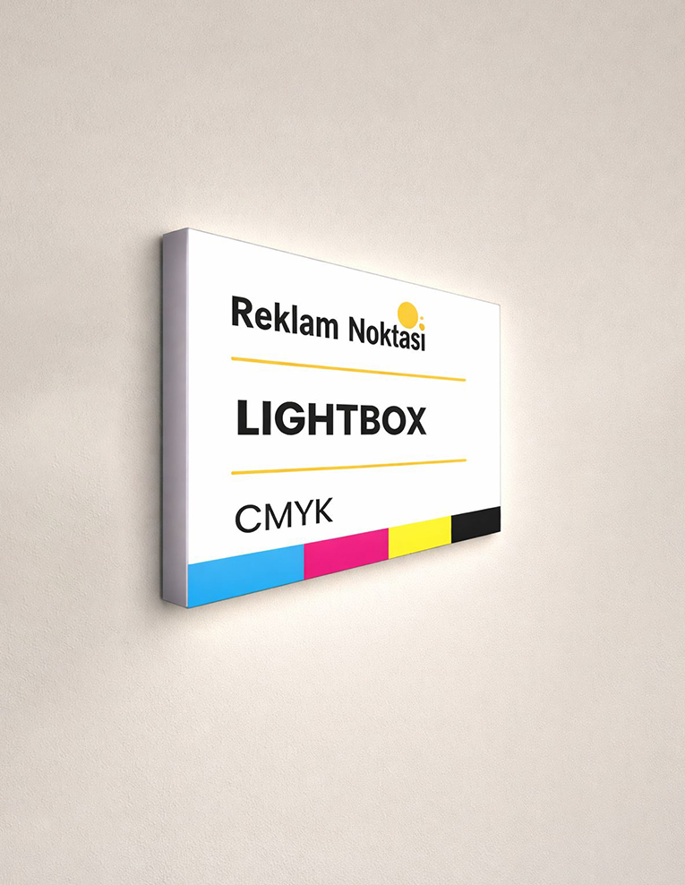 IŞIKLI LIGHTBOX TABELA
