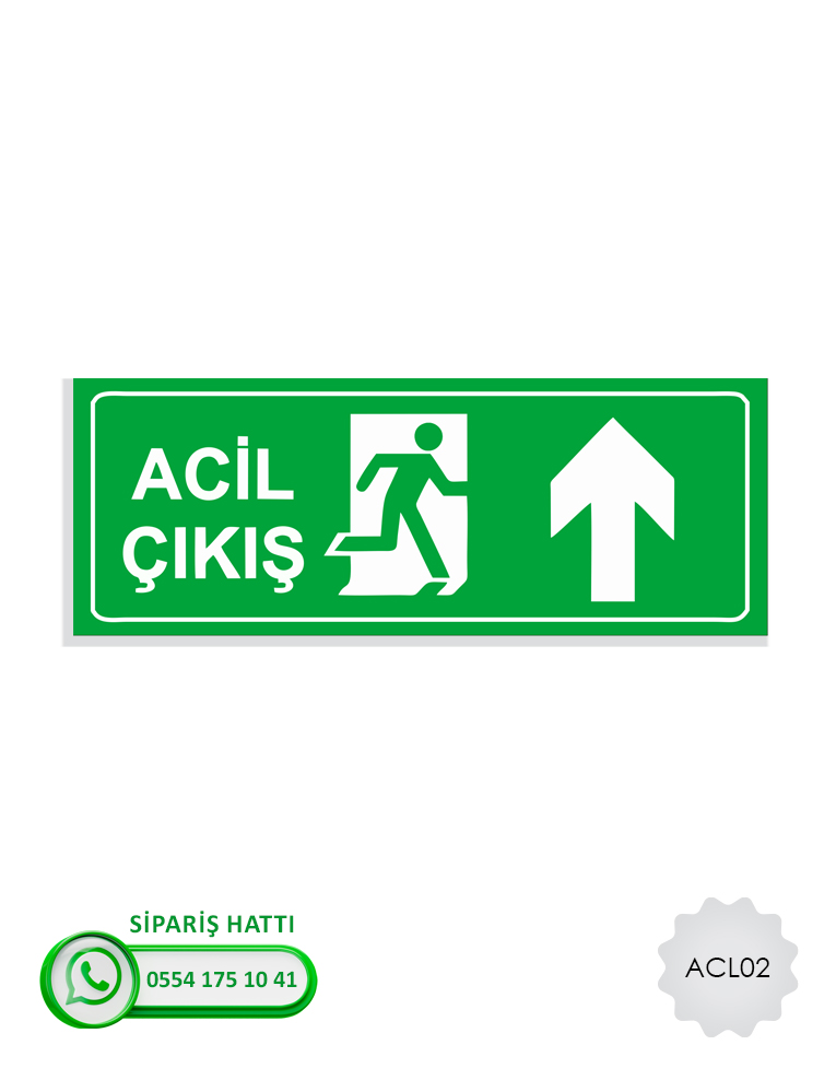 Acil Çıkış İlk Yardım Levhası