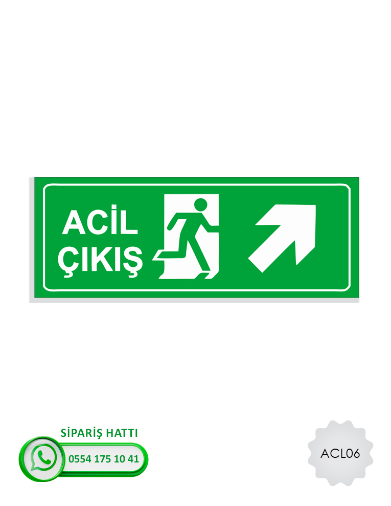 Acil Çıkış İlk Yardım Levhası