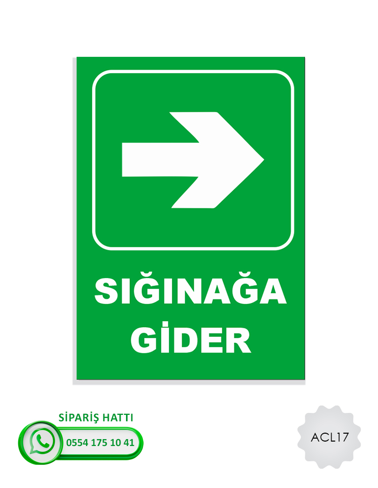 Acil Çıkış İlk Yardım Levhası