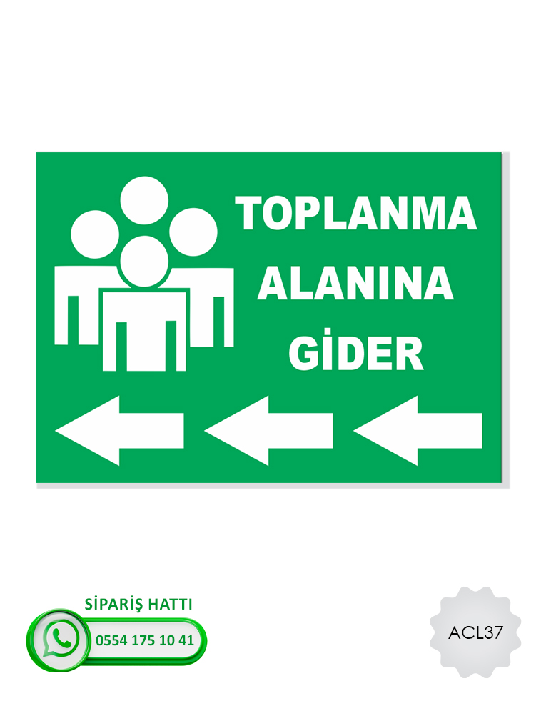 Acil Çıkış İlk Yardım Levhası