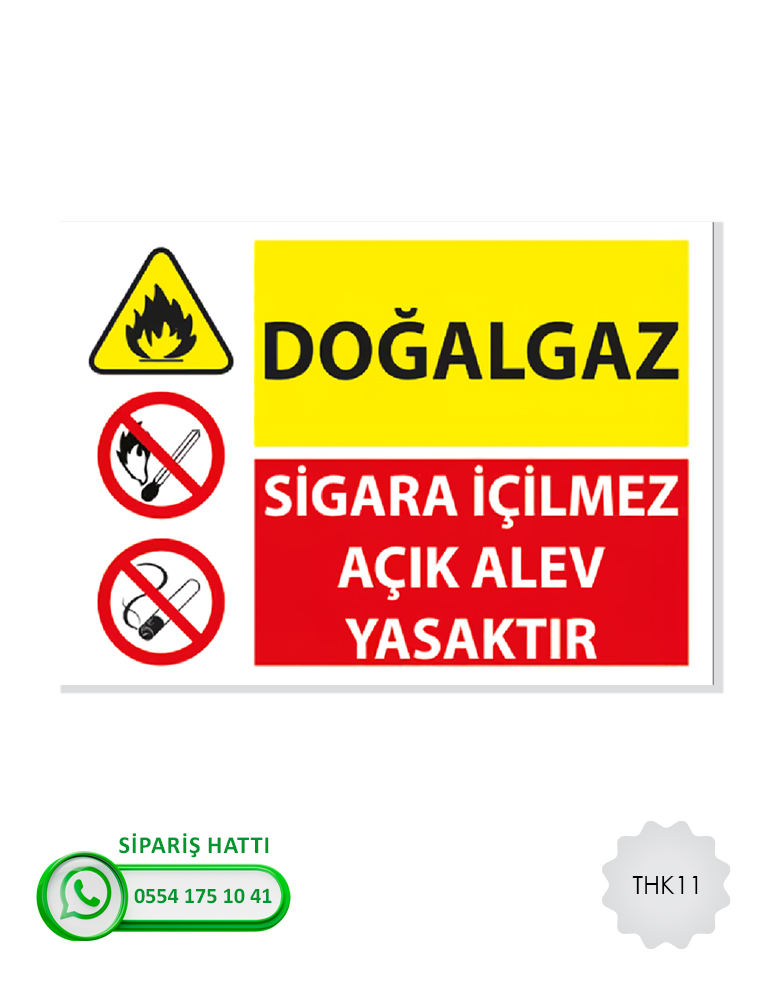 Tehlikeli Madde Atık Uyarı Levhası