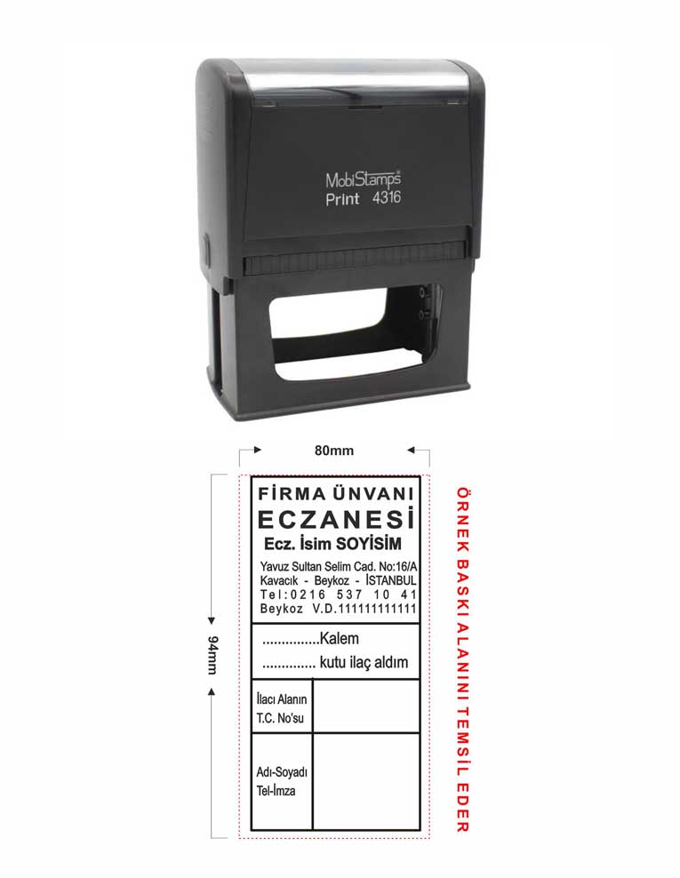 Eczane Kaşesi KSE-003