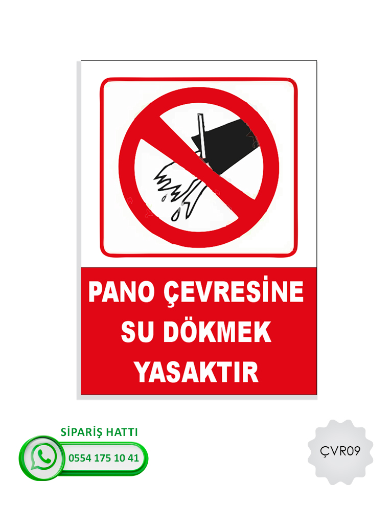 Çevre Uyarı Levhası