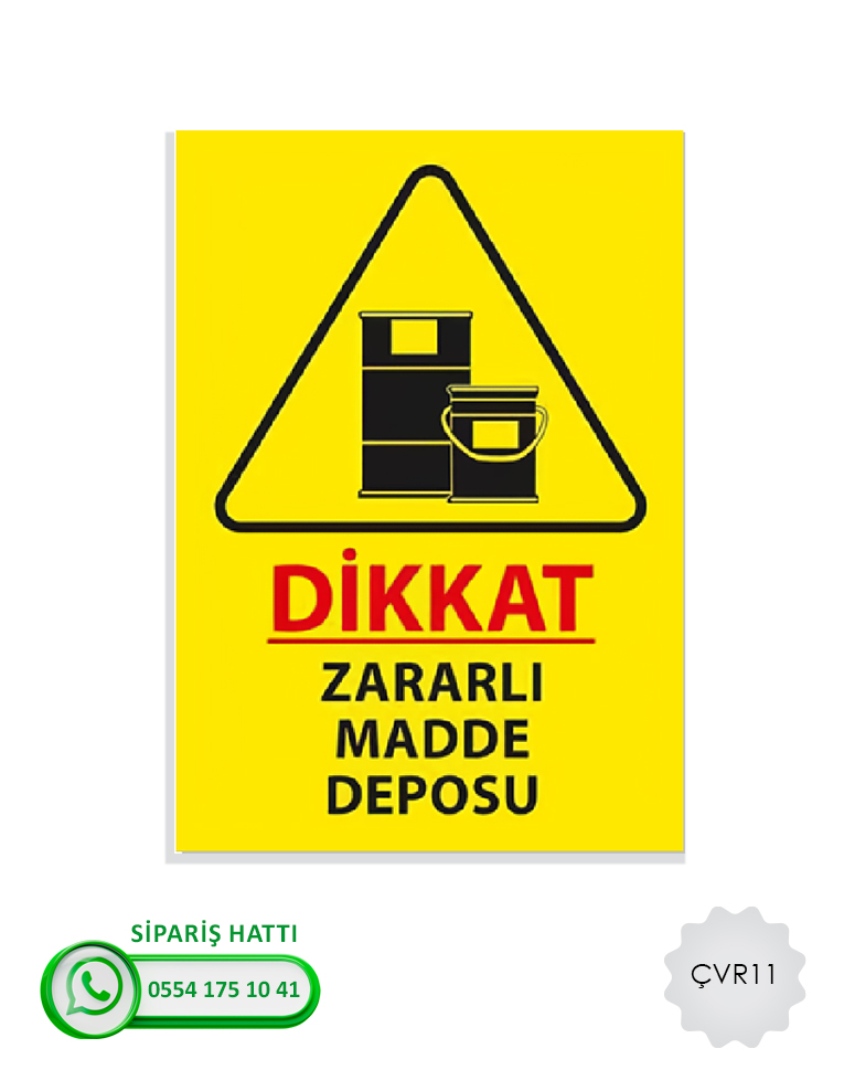 Çevre Uyarı Levhası