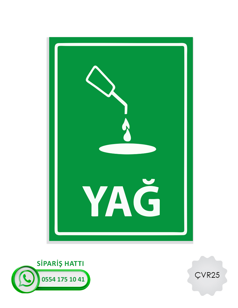 Çevre Uyarı Levhası