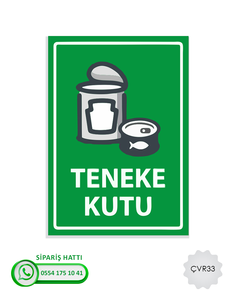 Çevre Uyarı Levhası