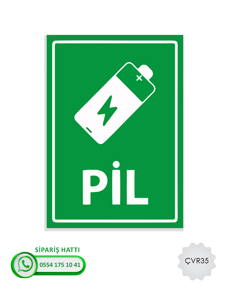 Çevre Uyarı Levhası