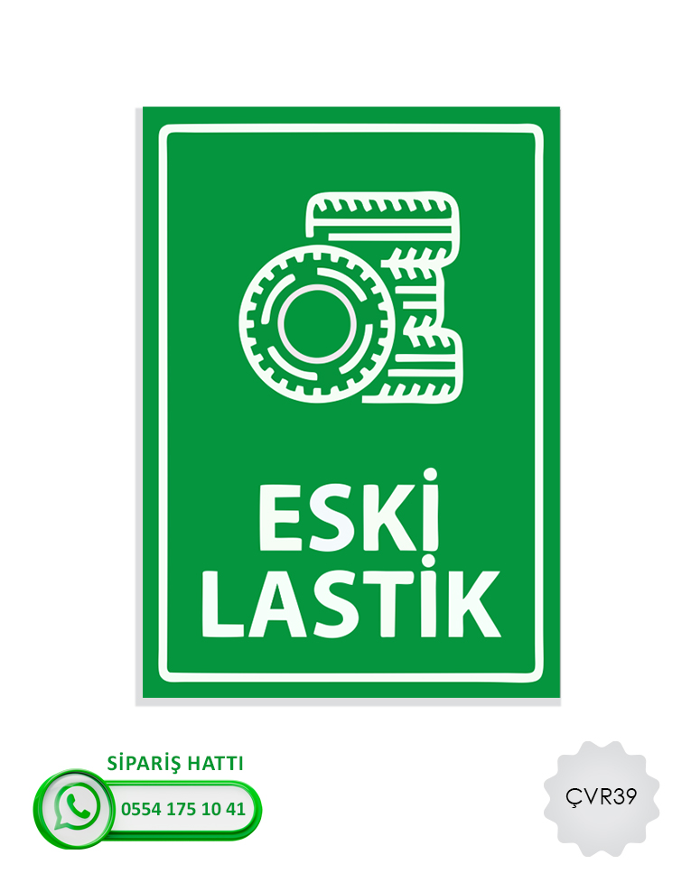 Çevre Uyarı Levhası