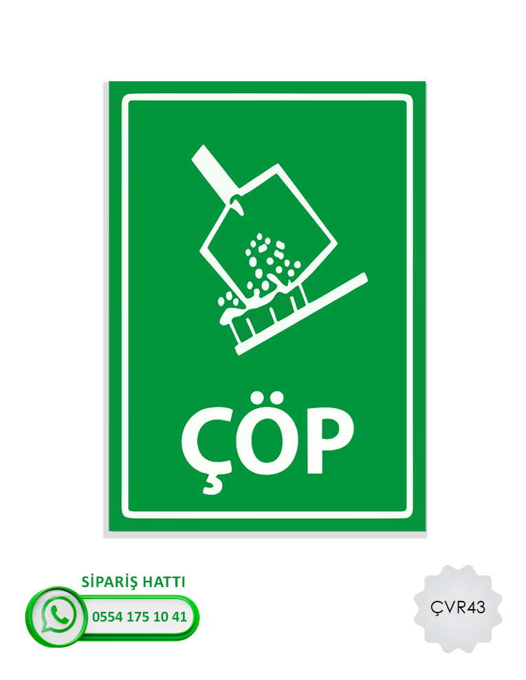 Çevre Uyarı Levhası