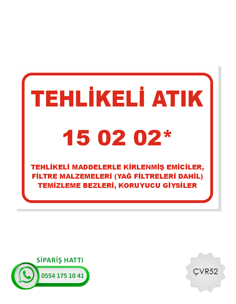 Çevre Uyarı Levhası